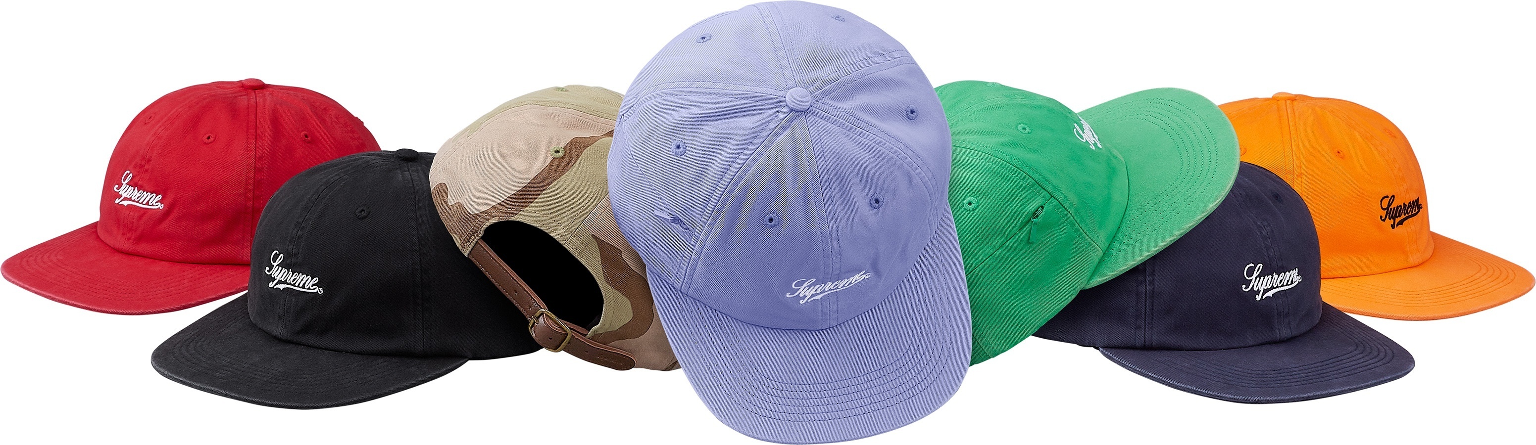 Side Pocket Script Logo 6-Panel